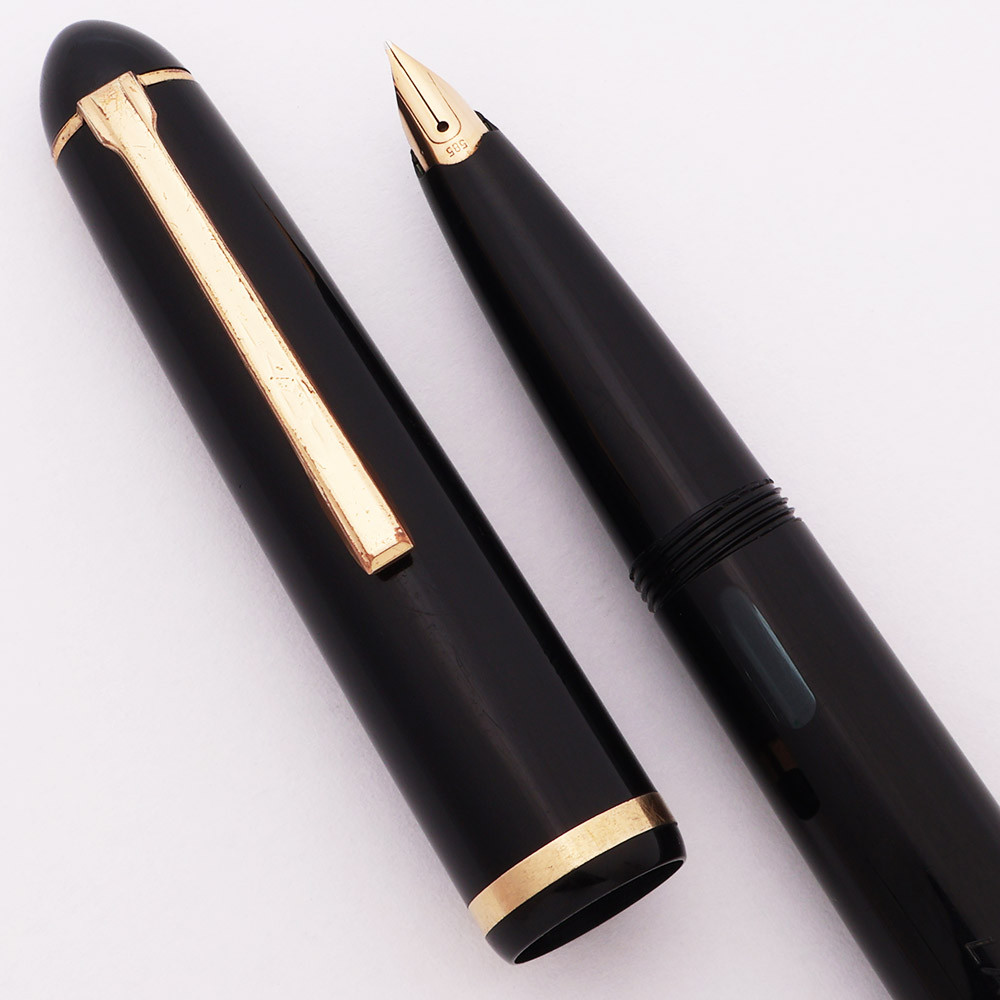 Lamy 99 Fountain Pen (1950s) - Black w GT, Piston Filler, Medium