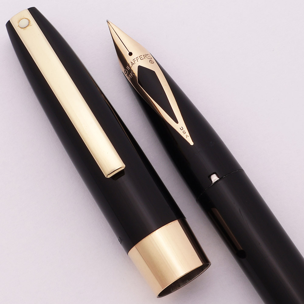 Sheaffer Imperial IV Fountain Pen - Black, Touchdown, Fine 14k Nib