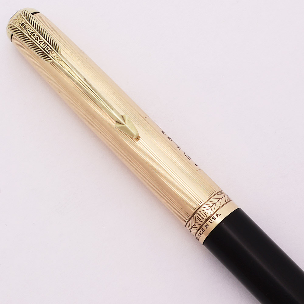 Parker 51 Mechanical Pencil - Black, 14k Clip & Nose Cone, GF Cap