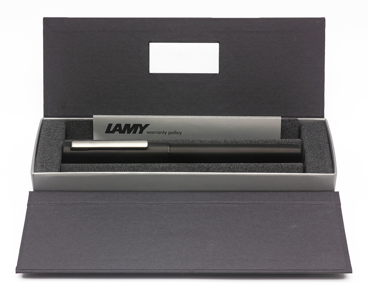 Lamy Aion Rollerball Pen - Matte Black w/Silver Clip (Near Mint in Box)