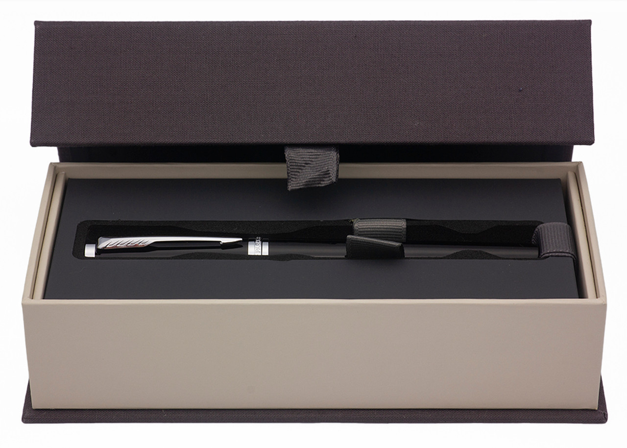 Parker Ingenuity 5th Rollerball Pen (1997) - Black Lacquer w Chrome Trim (New  in Box, Works Well)