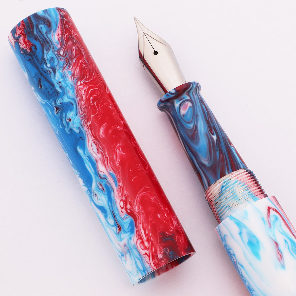 Ranga 4NC Premium Resin Fountain Pen - No Clip, JoWo 6 Nibs