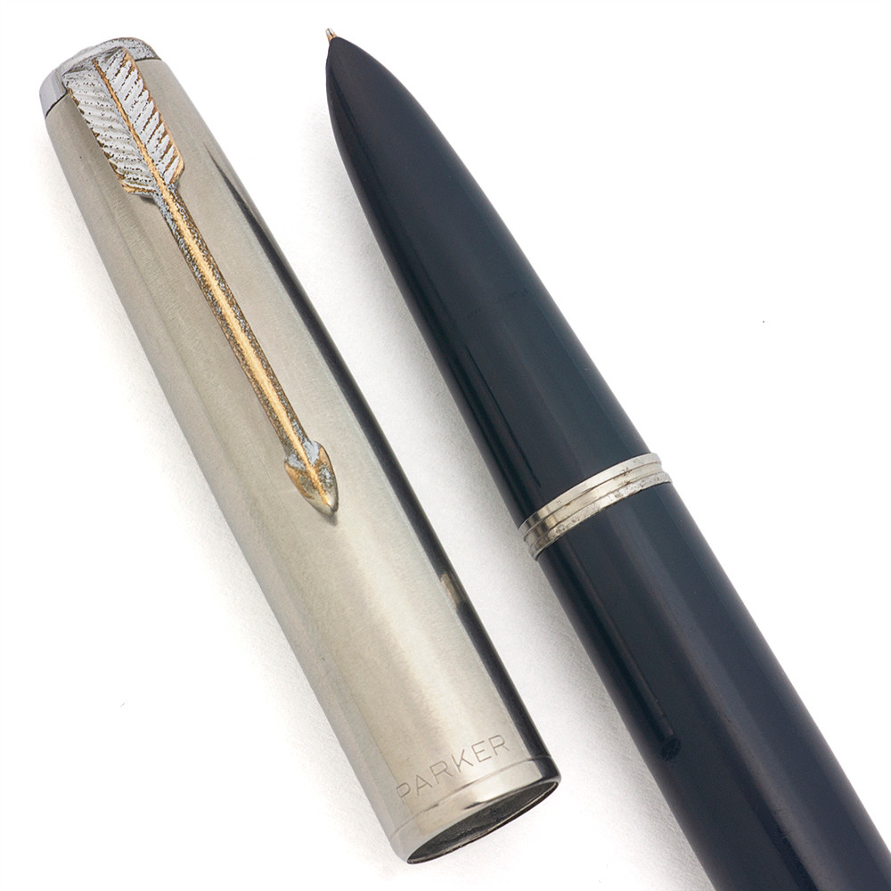 Parker 51 Aerometric Fountain Pen (Canada, 1950s) - Midnight Blue