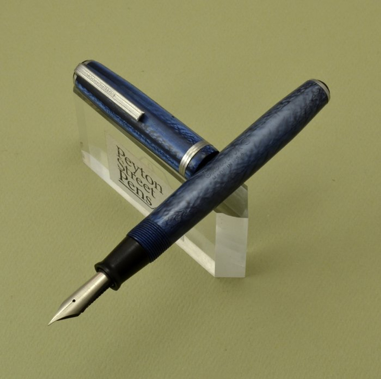 Esterbrook J Fountain Pen - Blue, 2550 Extra Fine (Restored)