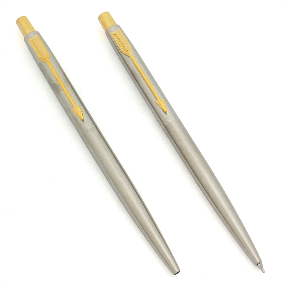 Parker 75 Classic Ballpoint & Pencil Set (1990s/2000) - Flighter