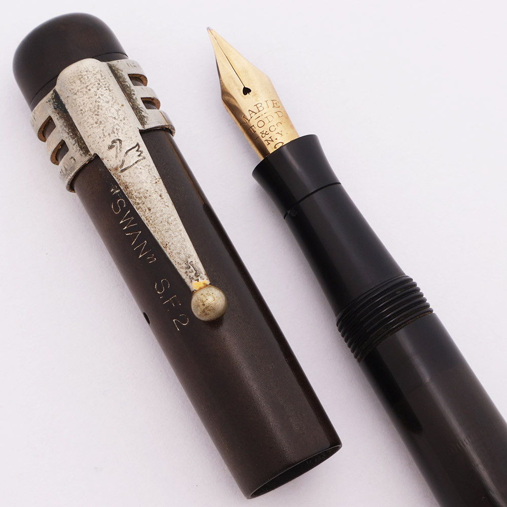Mabie Todd Swan S.F. 2 Fountain Pen (USA, 1920s) - BHR