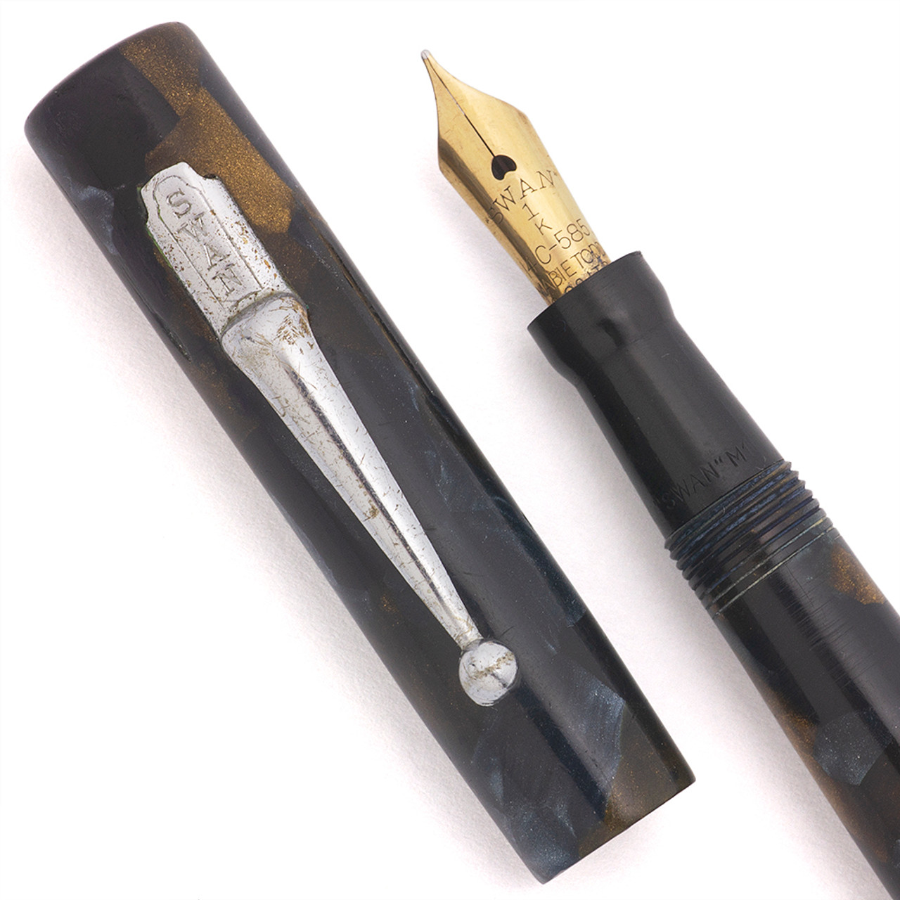 ヴィンテージ Mabie Todd Swan 3130ーフレックスnib ヴィンテージ Mabie Todd Swan 3130ーフレックスnib Mabie Todd