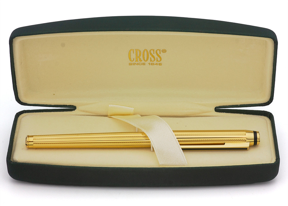 Cross Signature Fountain Pen (late 1990s) - Gold Electro-Plated w