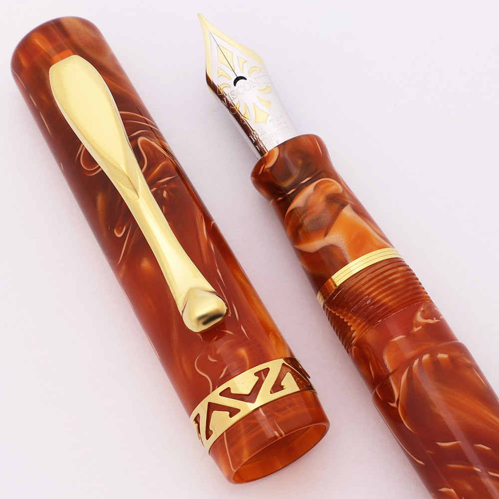 Visconti Kaleido Voyager Fountain Pen (1999) - Yellow Dawn, C/C