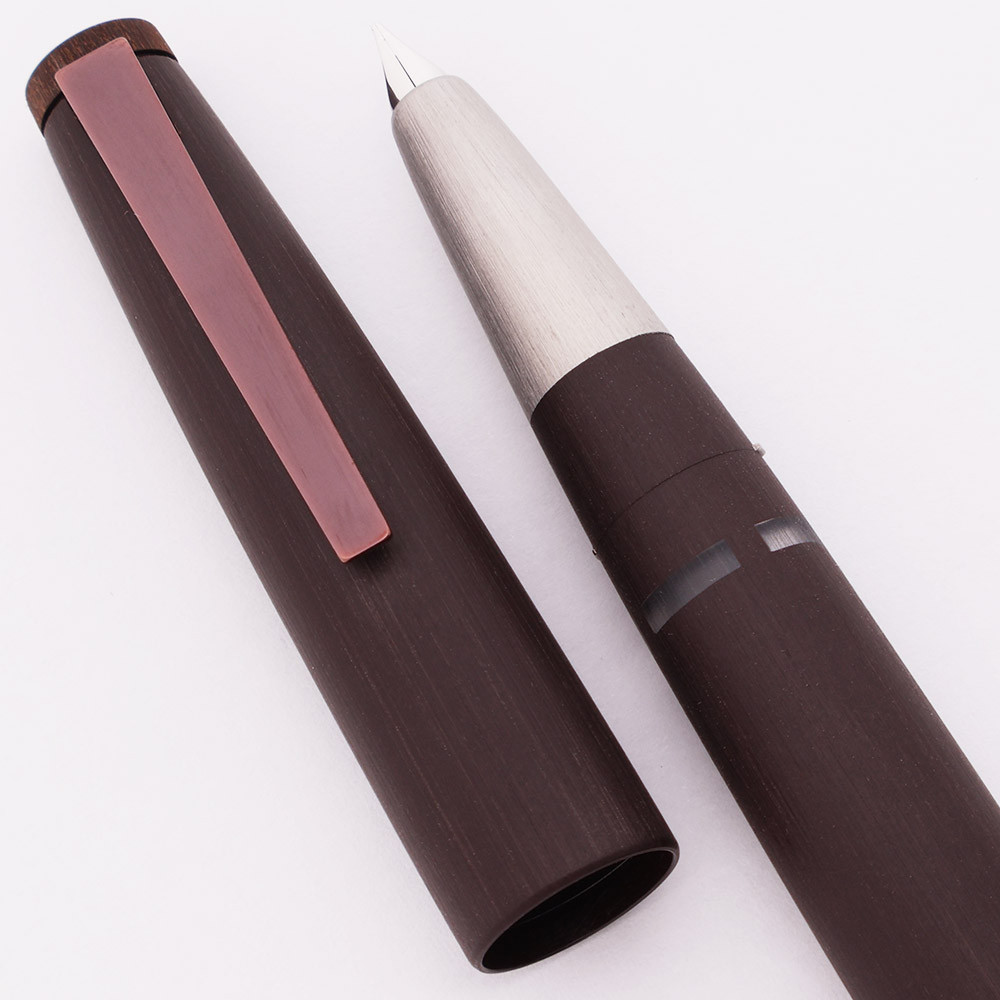 Lamy 2000 55th Anniversary Fountain Pen - Brown, Piston Fill, 14k