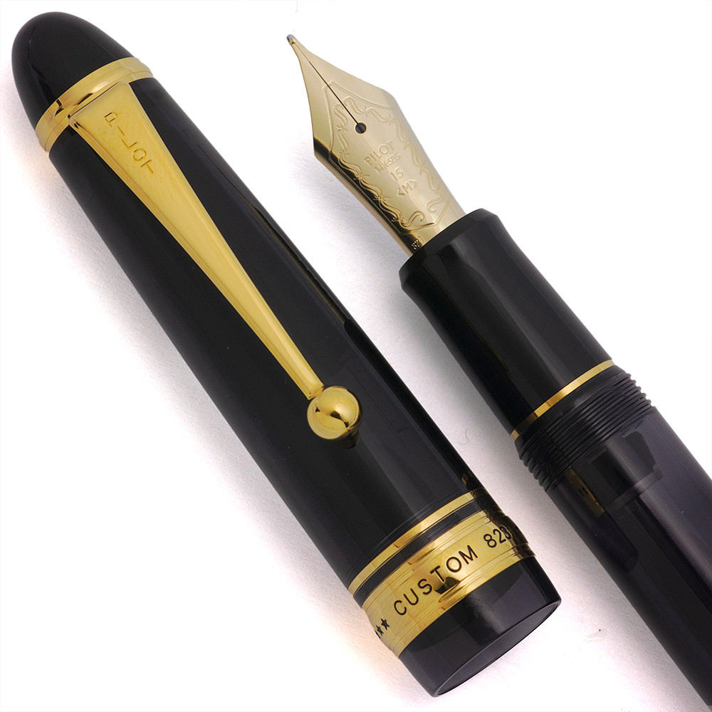 Pilot Namiki Custom 823 Fountain Pen (2021) - Black Smoke