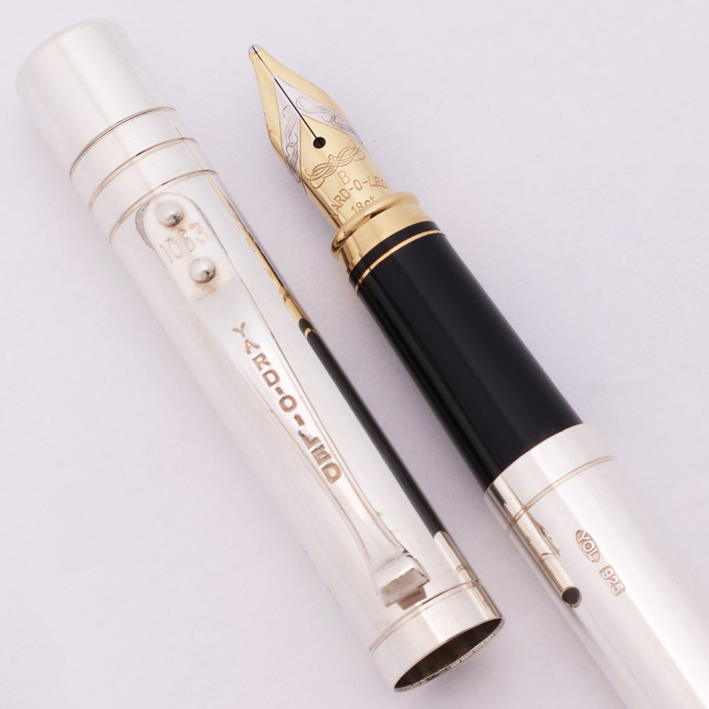 Yard-O-Led Standard Viceroy Fountain Pen - Plain Finish, Sterling