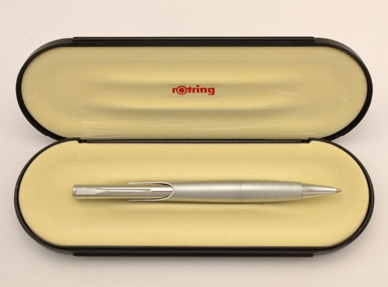 Rotring Initial Ballpoint Pen - Silver Finish (Mint in Box)