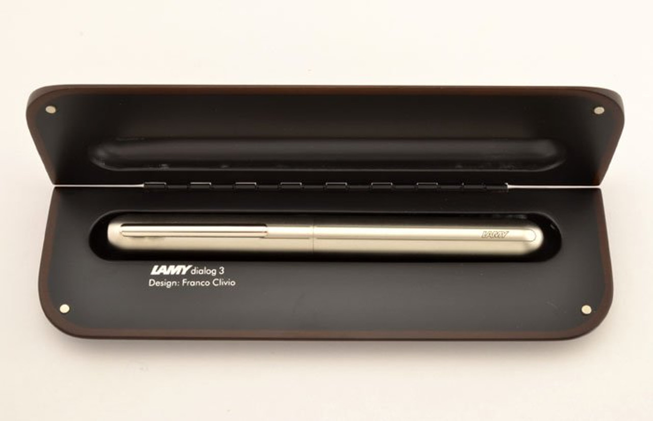 Lamy Dialog 3 Fountain Pen - Palladium, Extra Fine (Mint in Box)