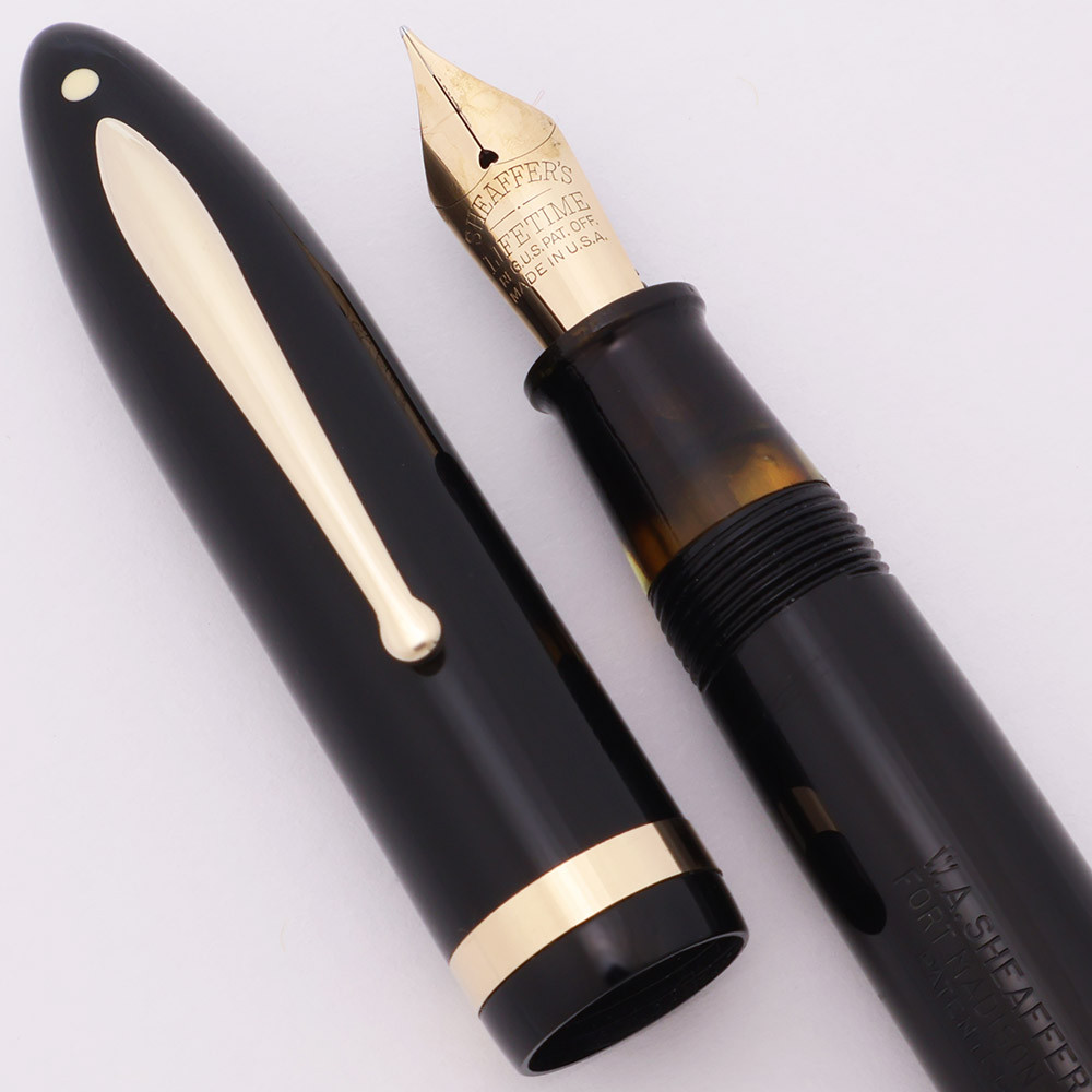 Sheaffer Balance Lifetime Fountain Pen (1930s) - Full Size, Black