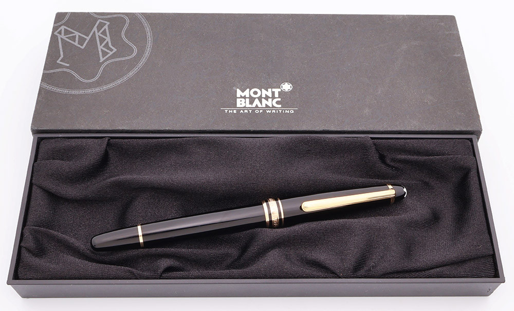Montblanc Meisterstuck 144 Fountain Pen (Germany) - Black w Gold