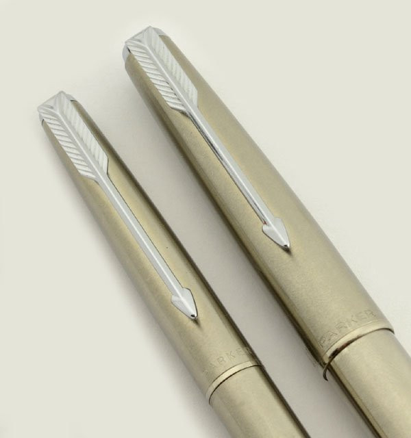 Parker 61 Flighter Fountain Pen and Pencil - USA, Fine Nib