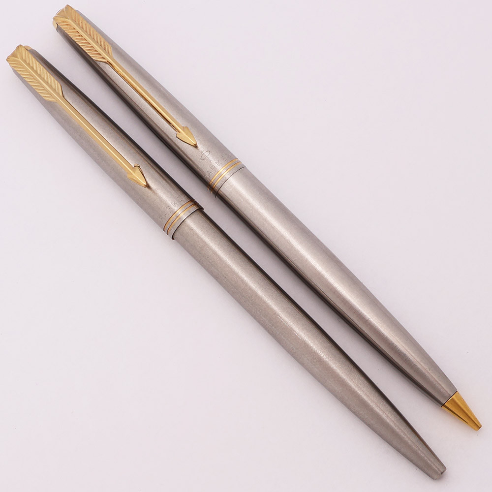 Parker 61 Flighter Ballpoint Pen & Pencil Set (USA, 1950s/60s