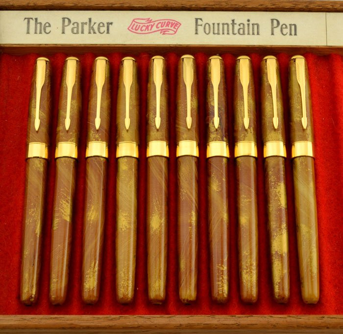 Parker Sonnet I Rollerball Pens - Chinese Laque Amber, Hand