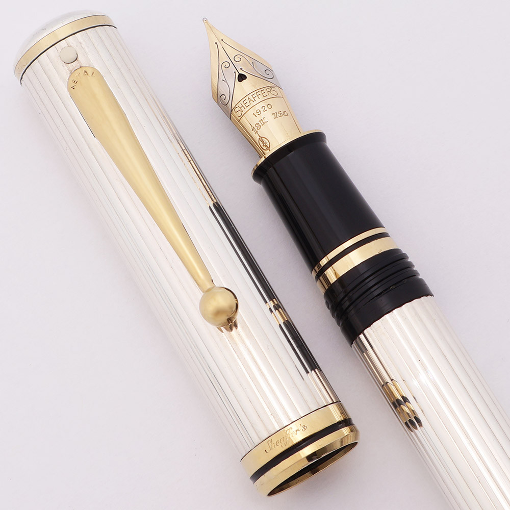 Sheaffer Grand Connaisseur Fountain Pen - Sterling Silver, Medium
