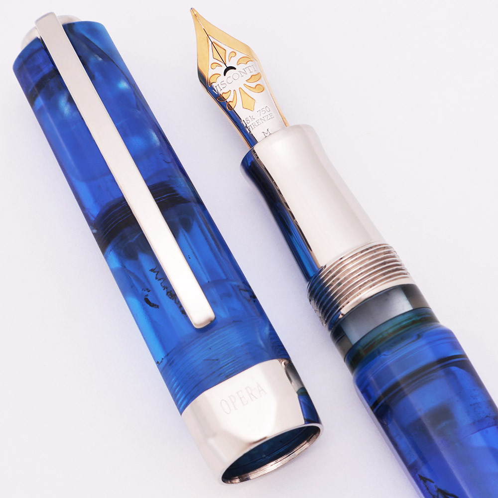 Visconti Opera Master Demo Fountain Pen LE (162/888)- Stream Blue
