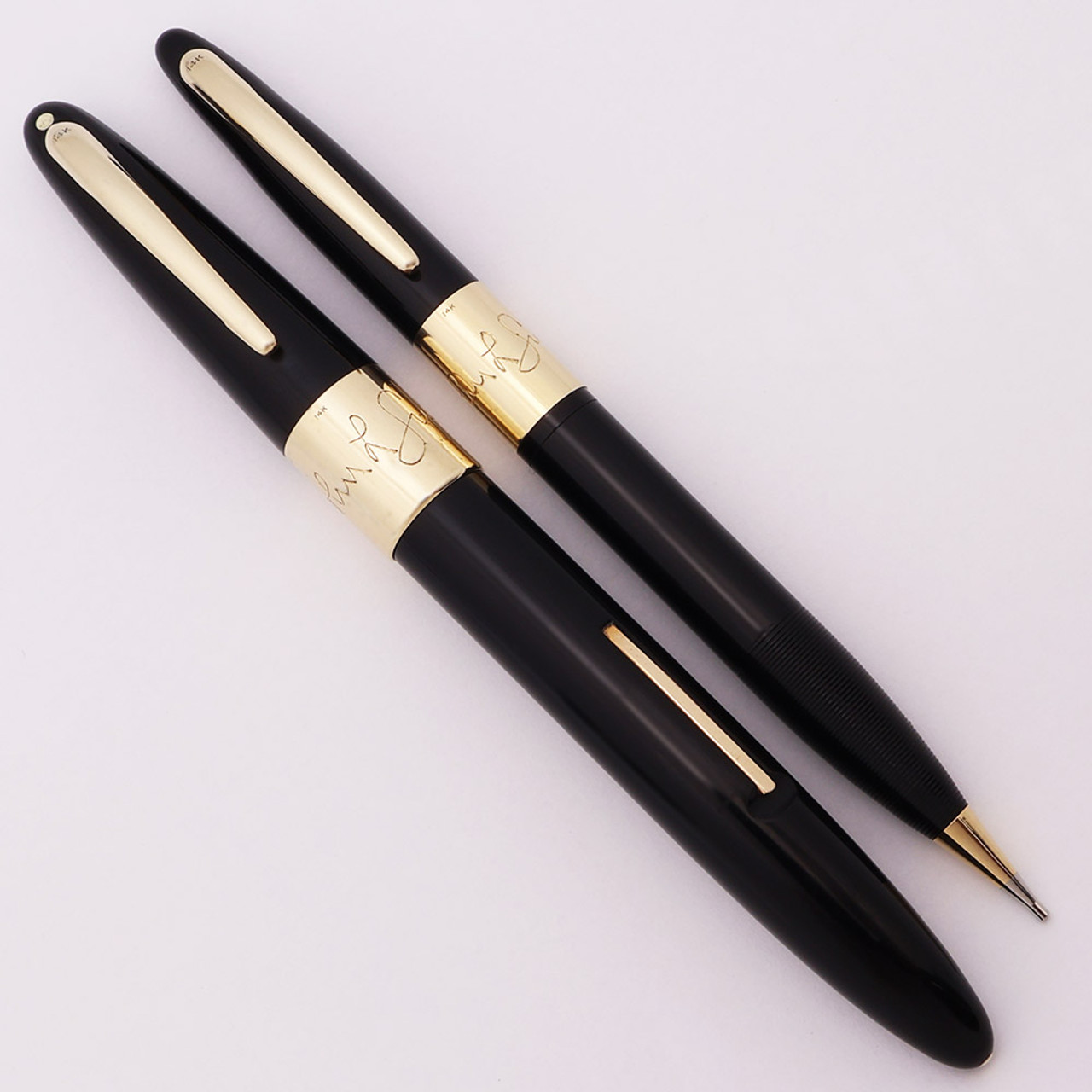 SHEAFFER 万年筆 ゴールド ダイヤモンドカット 14k SHEAFFER (シェーファー) 万年筆 ゴールド ペン先14K
