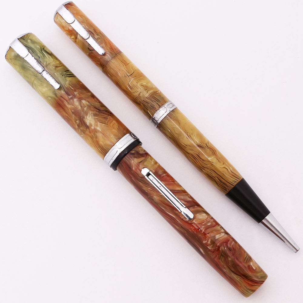 Waterman Lady Patrician Fountain Pen Pencil Set - Persian, Extra