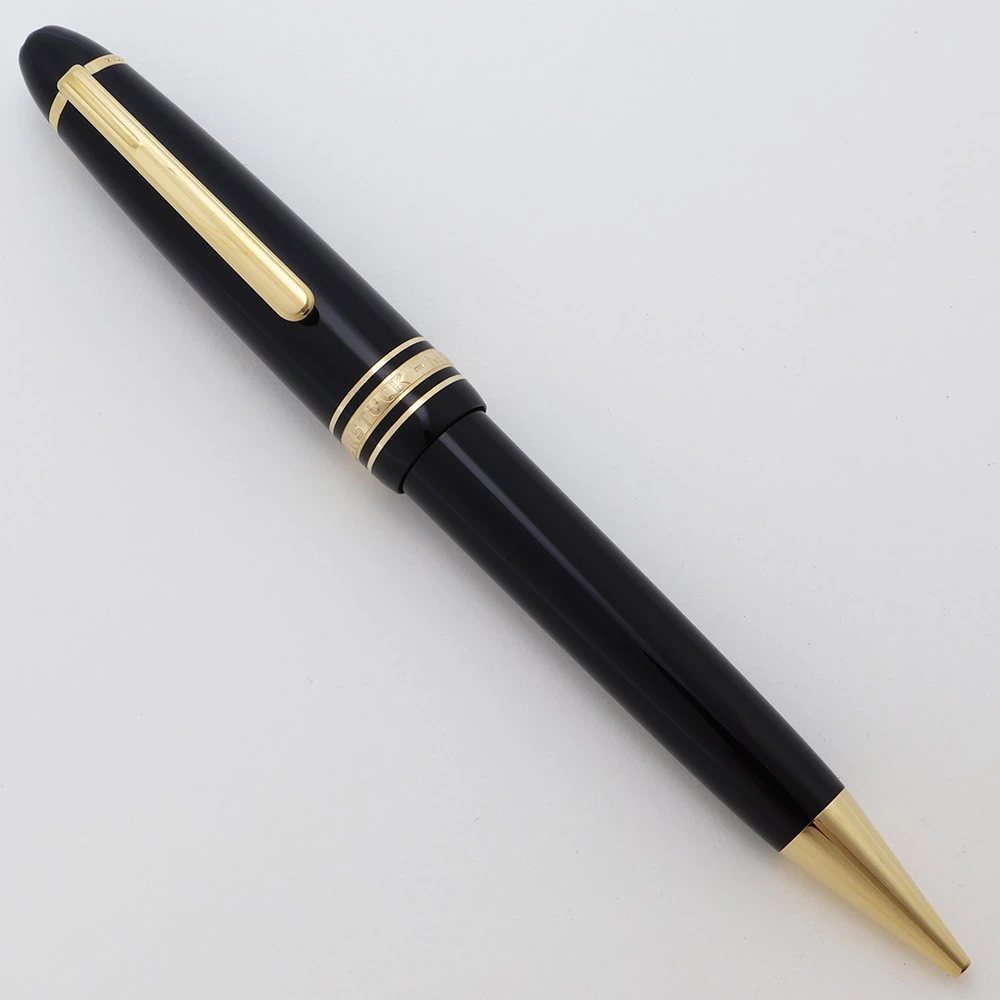 Montblanc Meisterstuck 167 Mechanical Pencil (Germany)  - Black w GT, 0.9mm Lead (Excellent, Works Well)