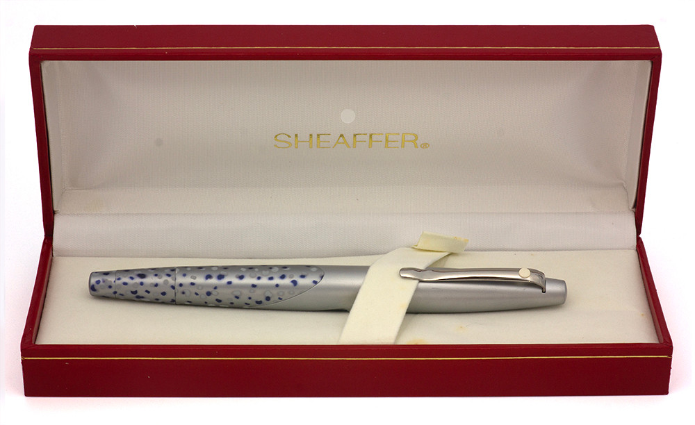 Sheaffer Intrigue #619 Rollerball Pen - Seal Stencil w Chrome Trim  (New Old Stock in Box, Works Well)