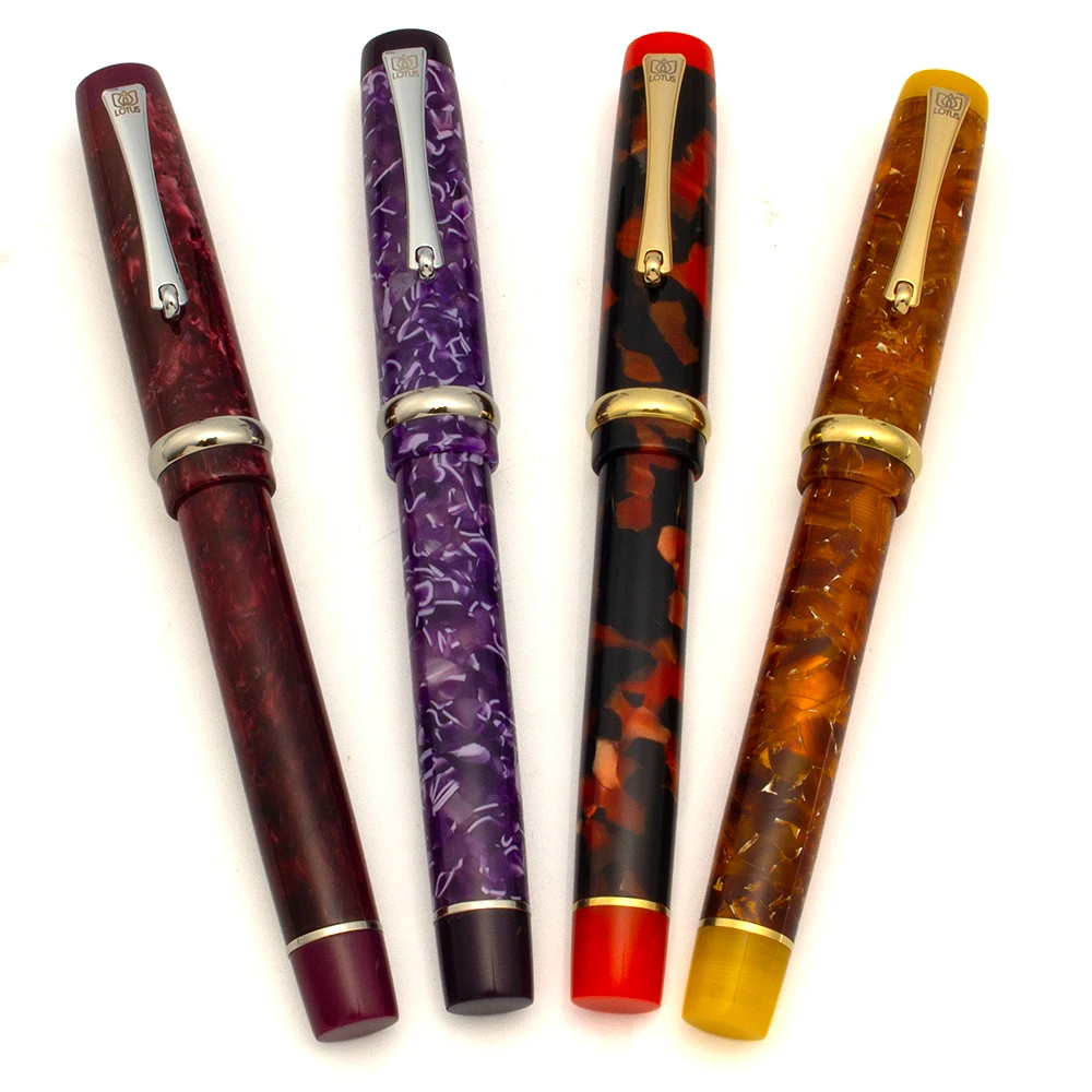 CS3 Fountain Pen for Cartier Nibs by PSP Lotus -  Conway Stewart Material, Cartier 18k Nibs, Cartridge/Converter (New in Box)