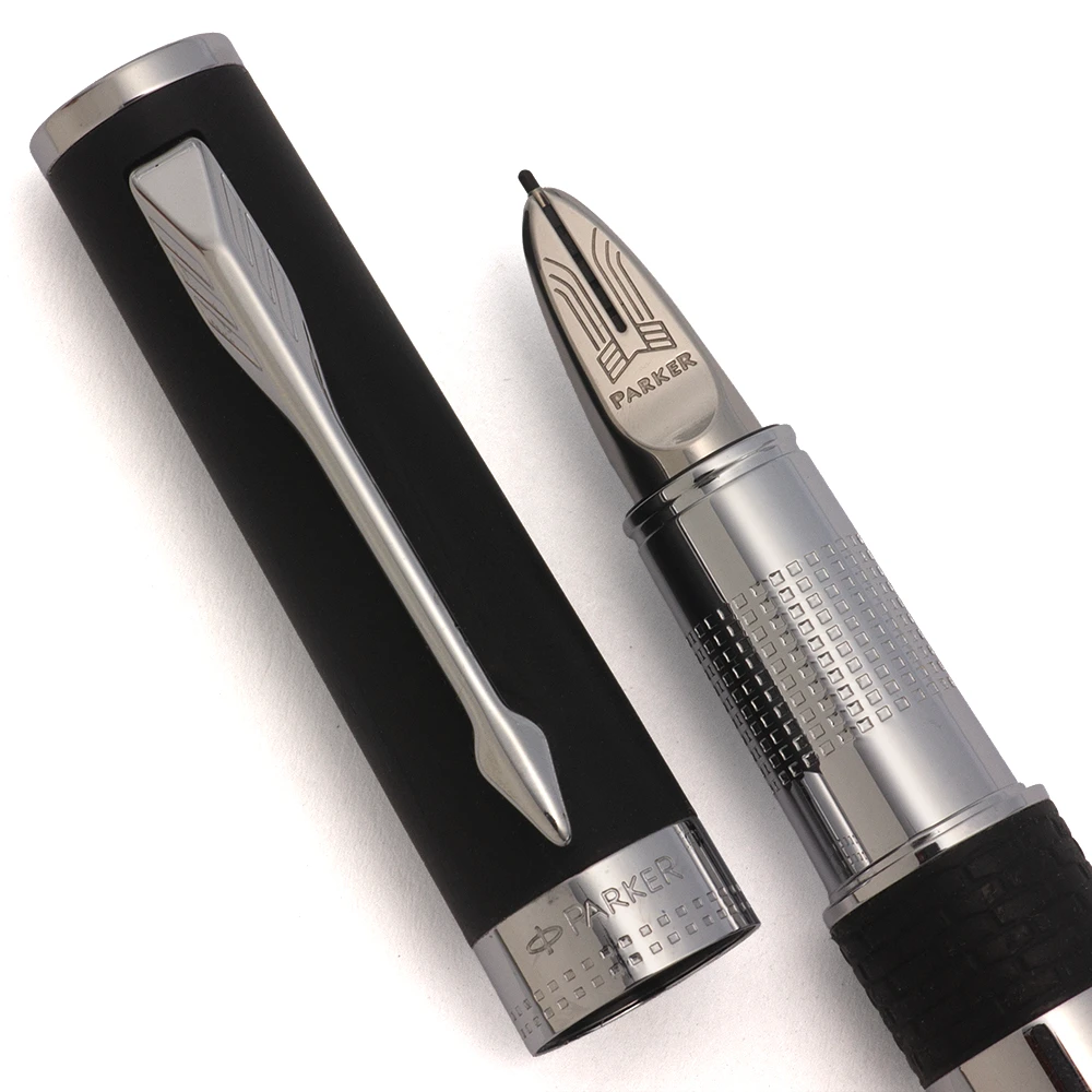Parker Ingenuity 5th Pen - Black Rubber w CT, Large, Felt Tip (Excellent, Works Well)