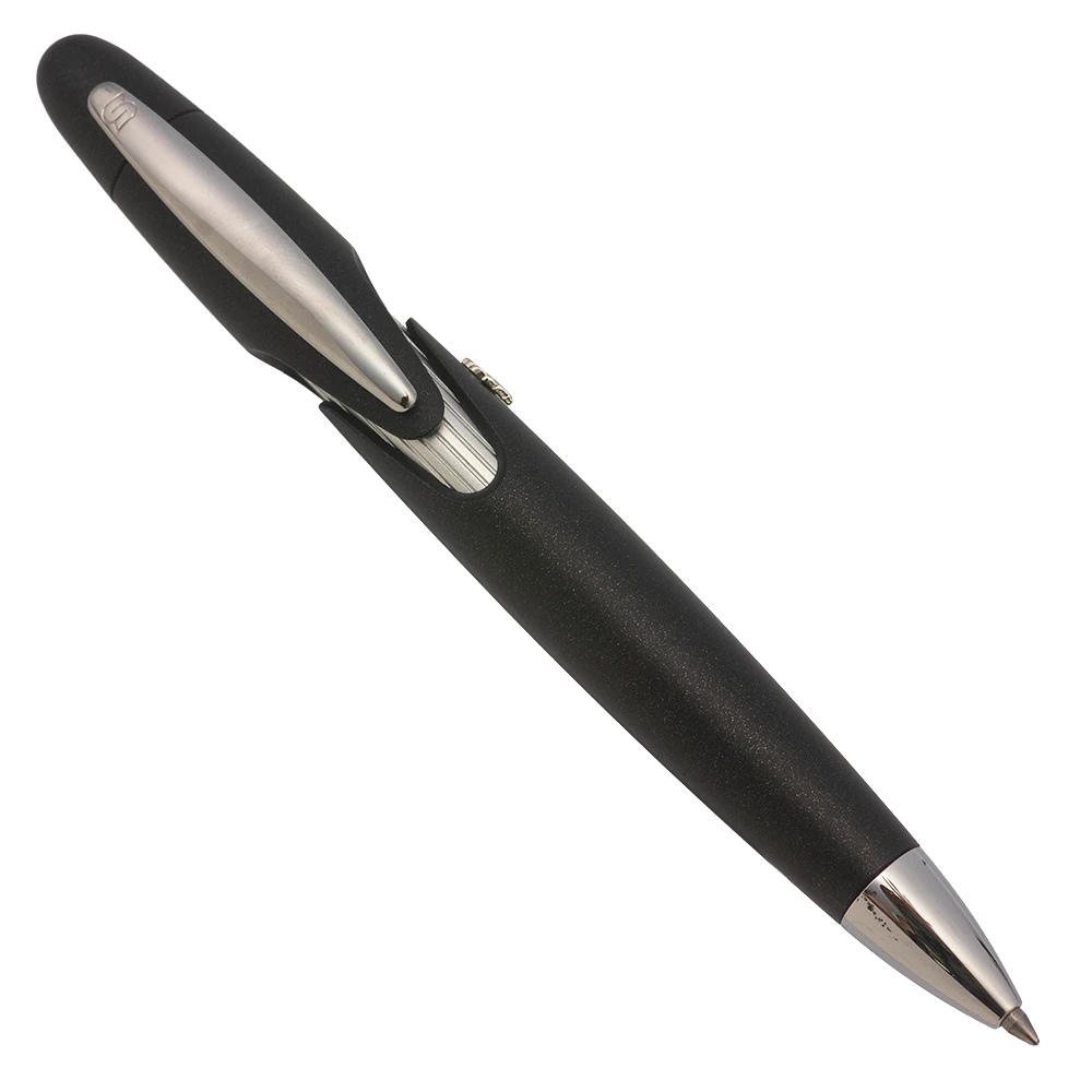 Stipula Speed Ballpoint Pen - Matte Black with Chrome Trim  (Near Mint,  Works Well)