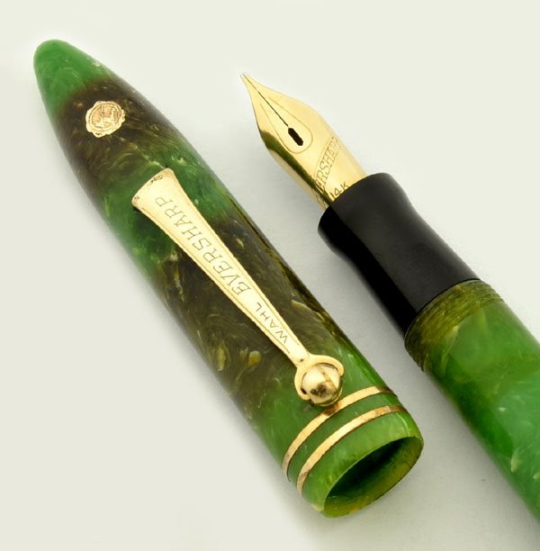 Wahl Eversharp Equi-Poised Gold Seal - Jade Green, Semi-Flex