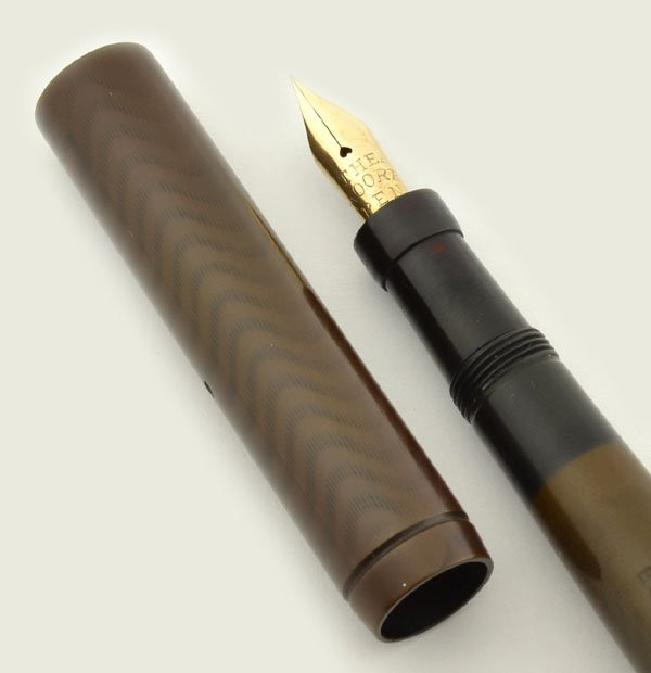 Moore L-82 Fountain Pen - 1920s, BCHR, 14k Semi-Flex Extra Fine
