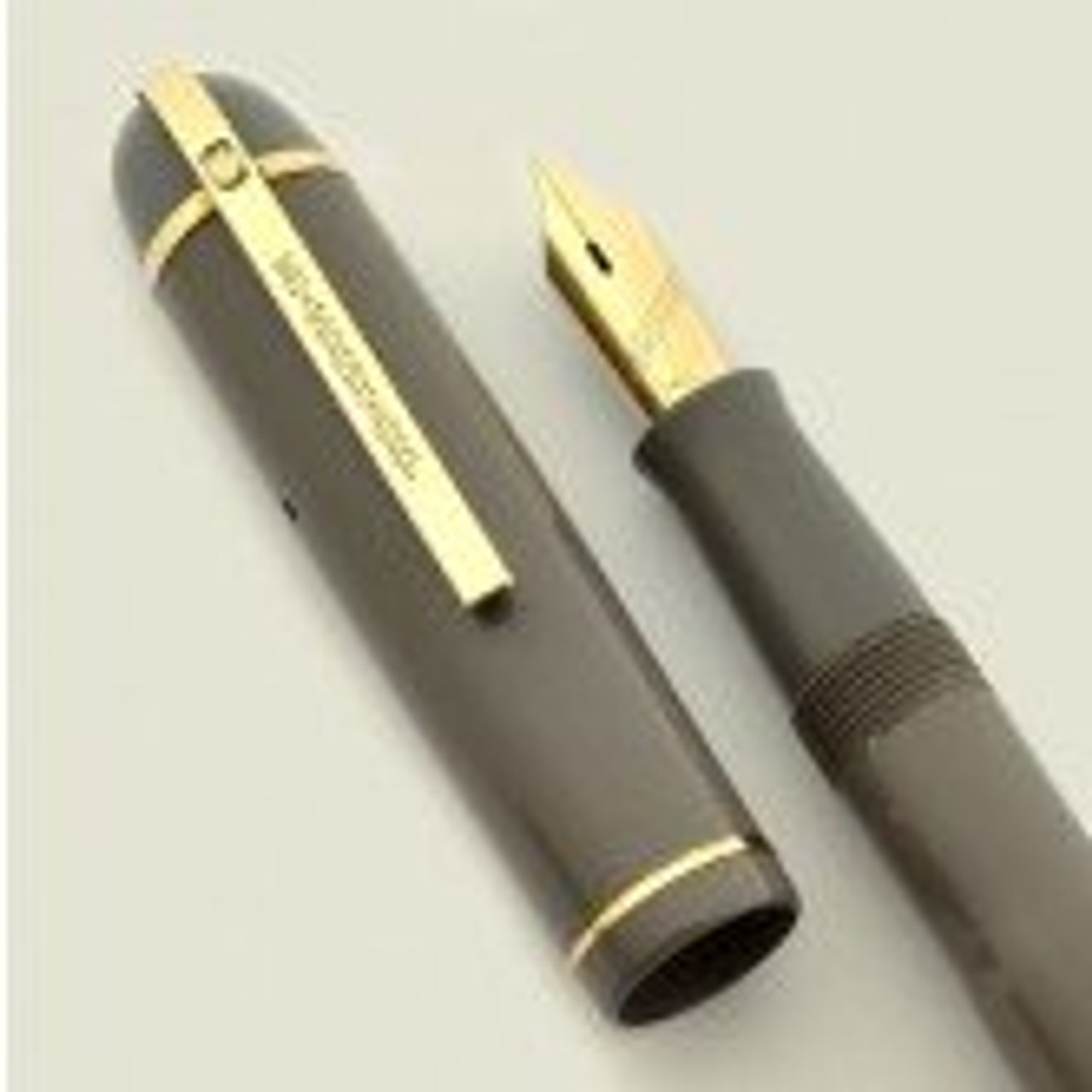 Eversharp Skyline Fountain Pen - Grey Barrel and Cap, Medium Manifold Nib (Superior, Restored)