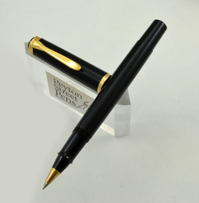 Pelikan R400 Souveran Rollerball - Green Striped (Excellent