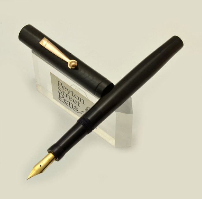 Moore L-92 Fountain Pen - 1920s, BCHR, 14k Flexible Fine Nib (Superior, Restored)