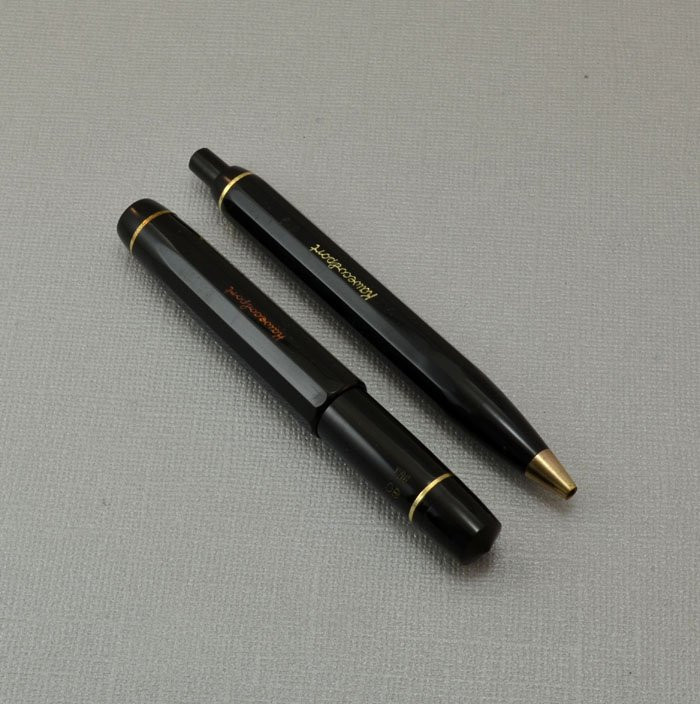 Kaweco Colleg 550 Fountain Pen - Piston Filler, Black, Oblique