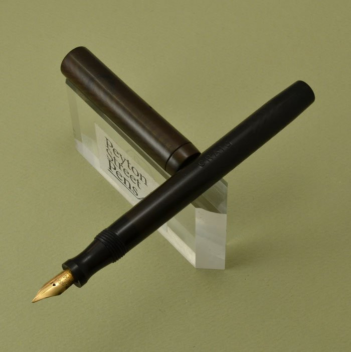 Craig (Sheaffer) Fountain Pen - 1920s, BCHR, Fine Flexible Warranted Nib (Excellent, Restored)
