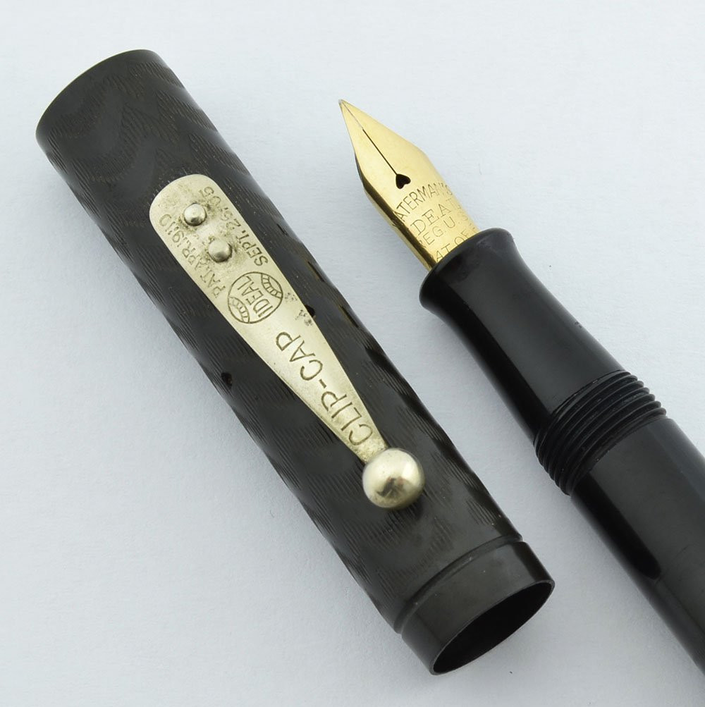 Waterman 52 Fountain Pen - BCHR, Nickel Trim, Extra Fine Full Flex