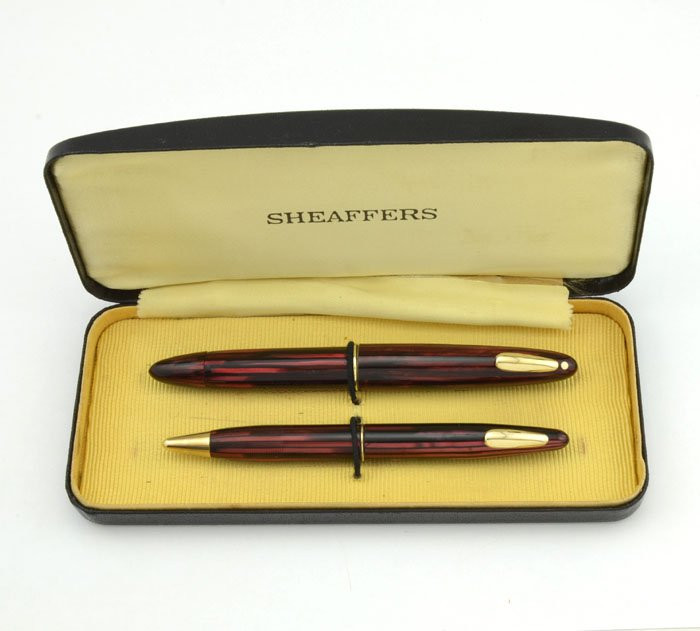 Sheaffer Tuckaway Sovereign II Fountain Pen - 875, Black, Fine