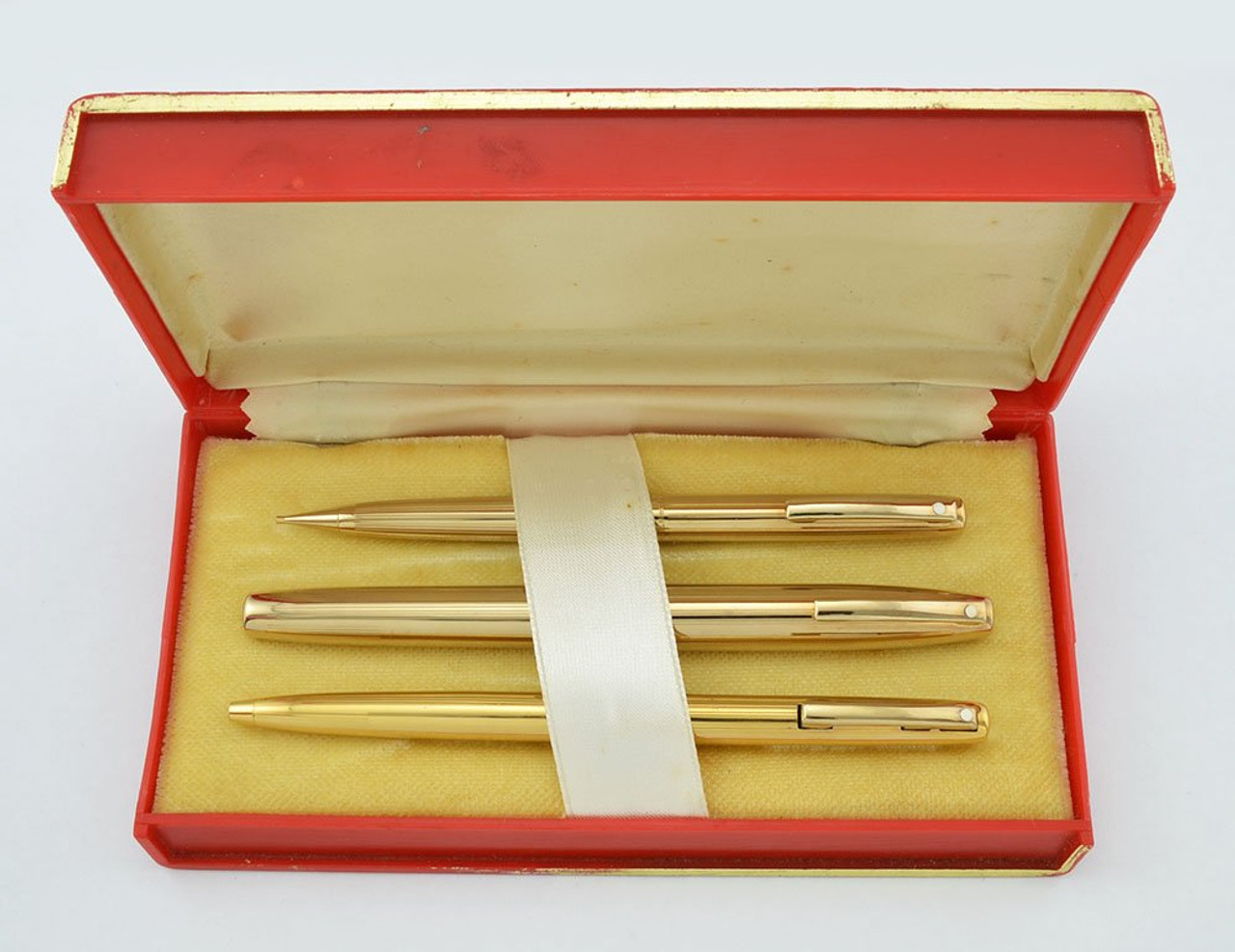 [FaB] Golden Tipple CF 3枚 Sheaffer Crest Deluxe Fountain Pen Set - Touchdown TM, Black