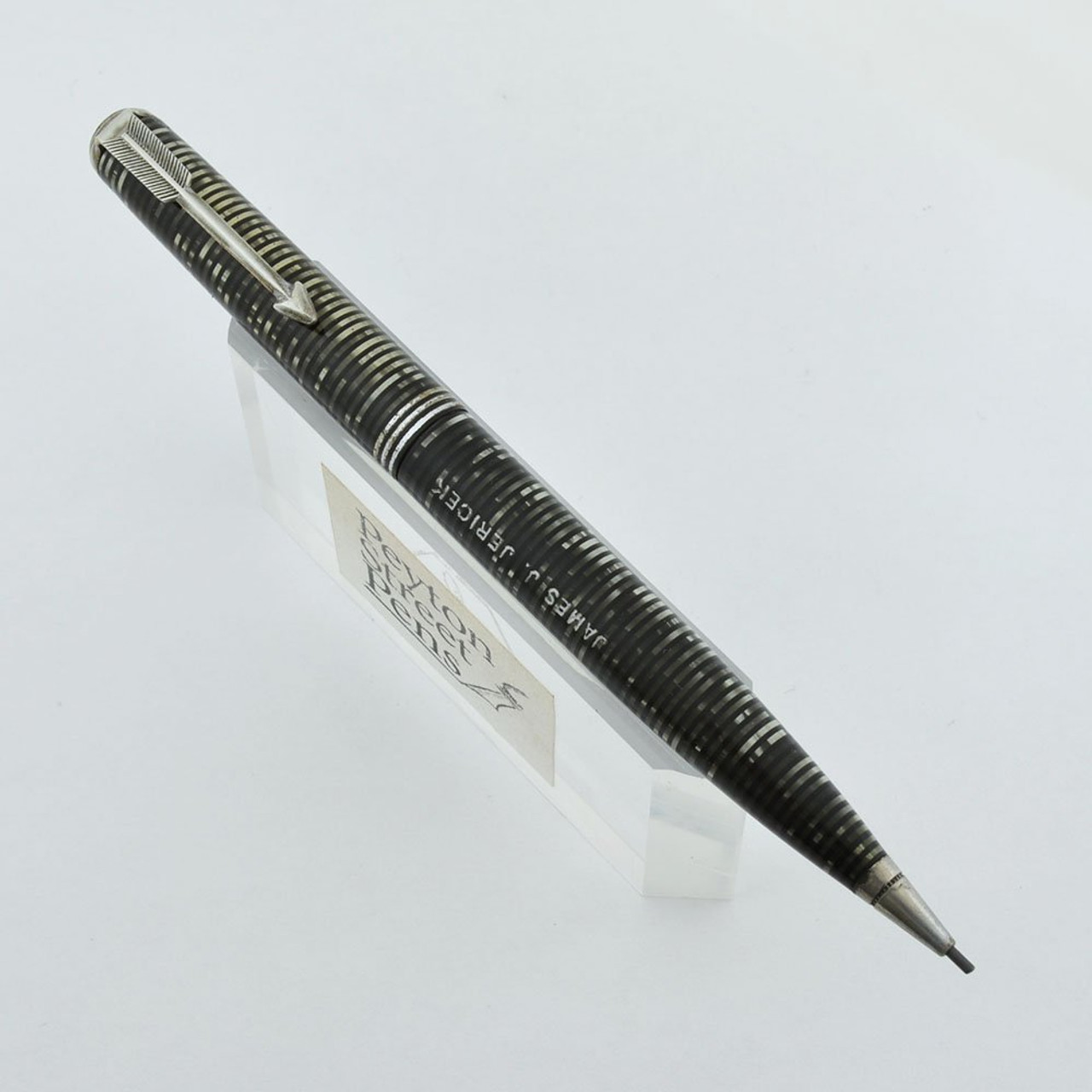 Parker Vacumatic Pencil - 1935, Standard, Silver Pearl (Excellent, Works Well)