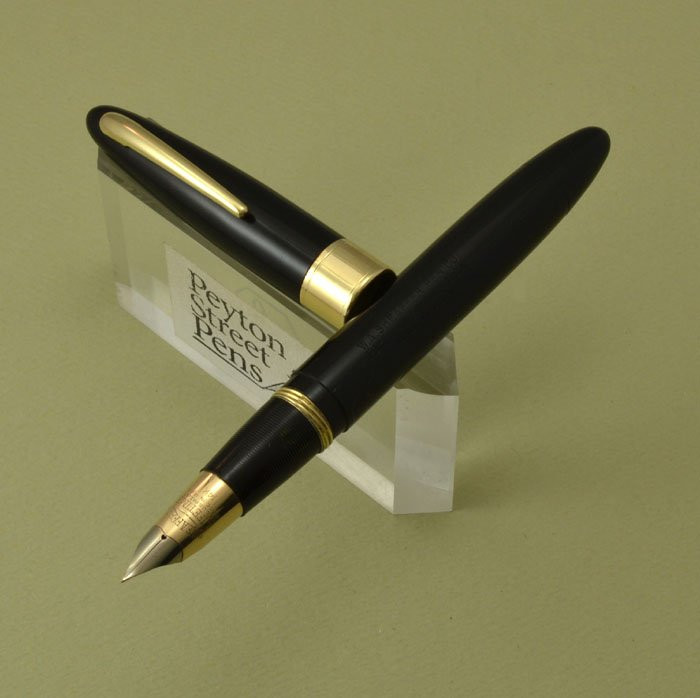 Sheaffer Lifetime Valiant 1500 Fountain Pen - Black, Vac-Fil, Fine