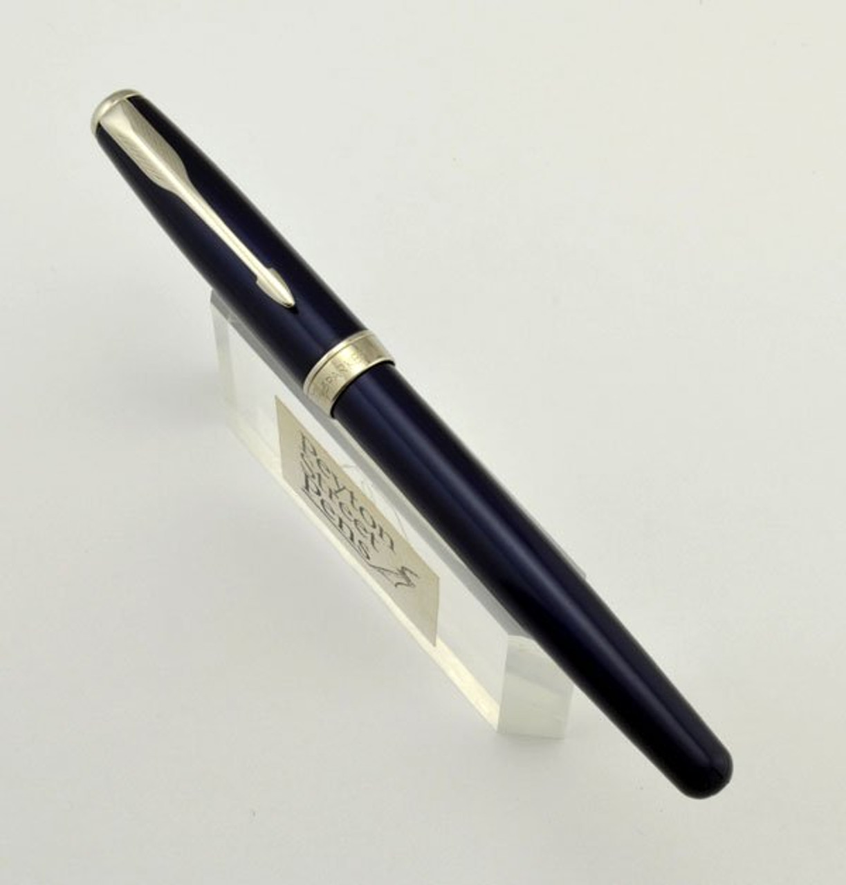 Parker Sonnet Rollerball Pen - 2003 Version, Blue Laque with Chrome Trim (Mint) Parker Sonnet Rollerball Pen - 2003 Version, Blue Laque with Chrome Trim (Mint)