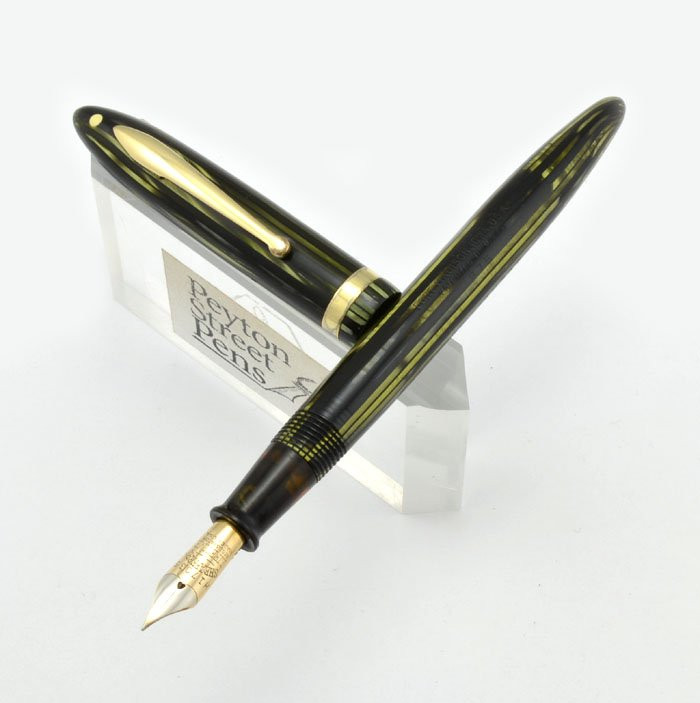 Sheaffer Balance Lifetime 875 - Grey Striated, Lever Fill, Fine