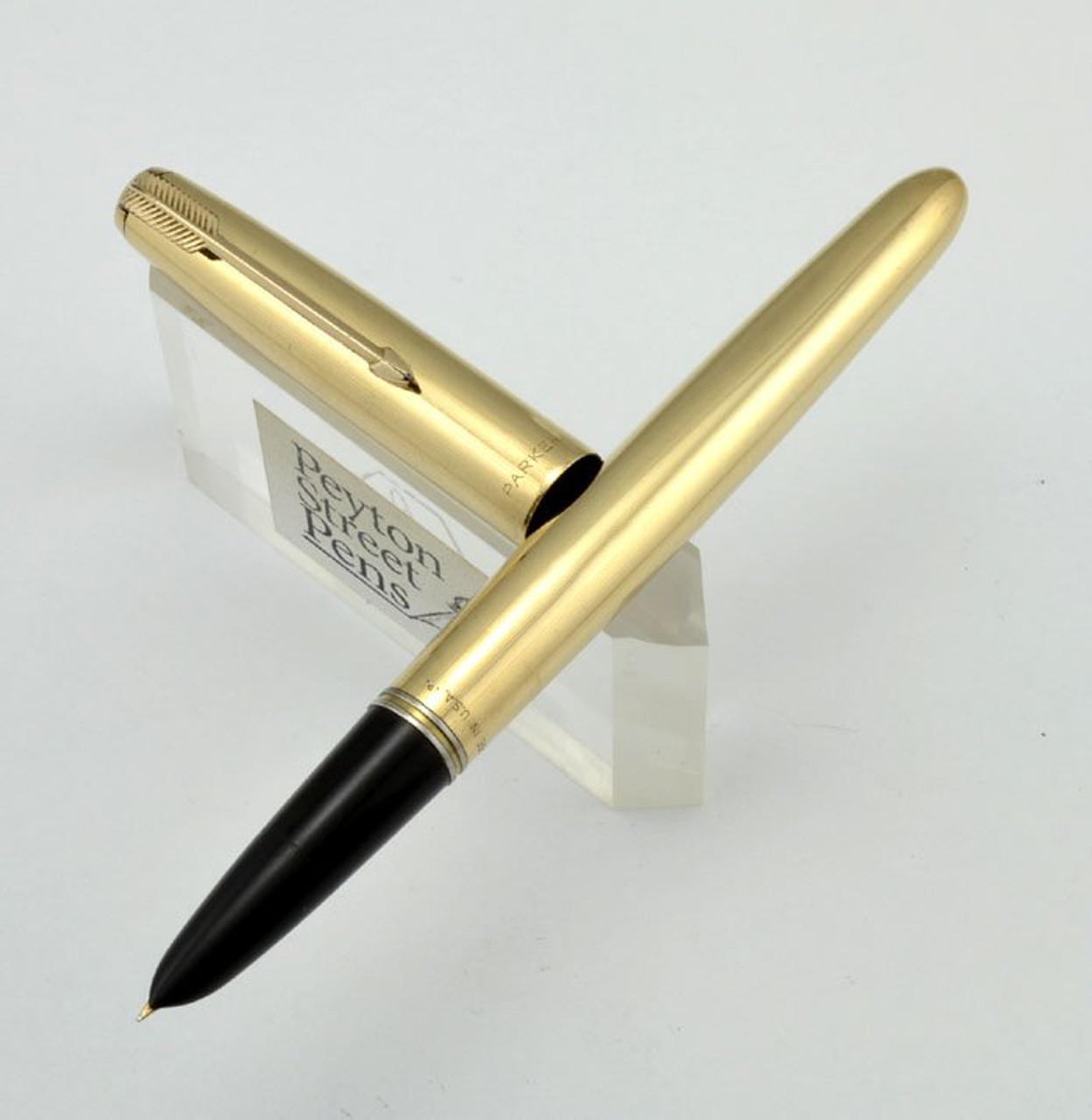 Parker 51 Signet Aerometric - 1950, US-made, Fine (Excellent, Personalized)