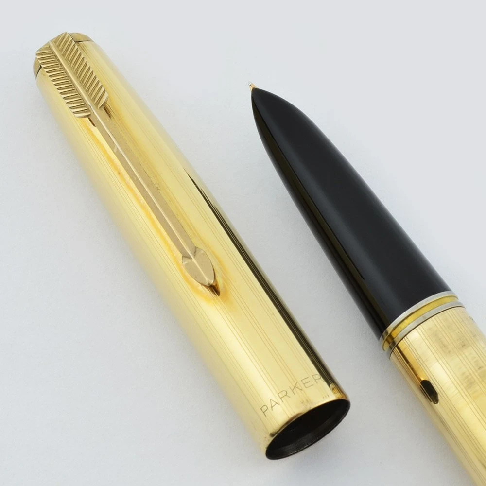 Parker 51 Signet Aerometric - 1950, US-made, Fine (Excellent, Personalized)