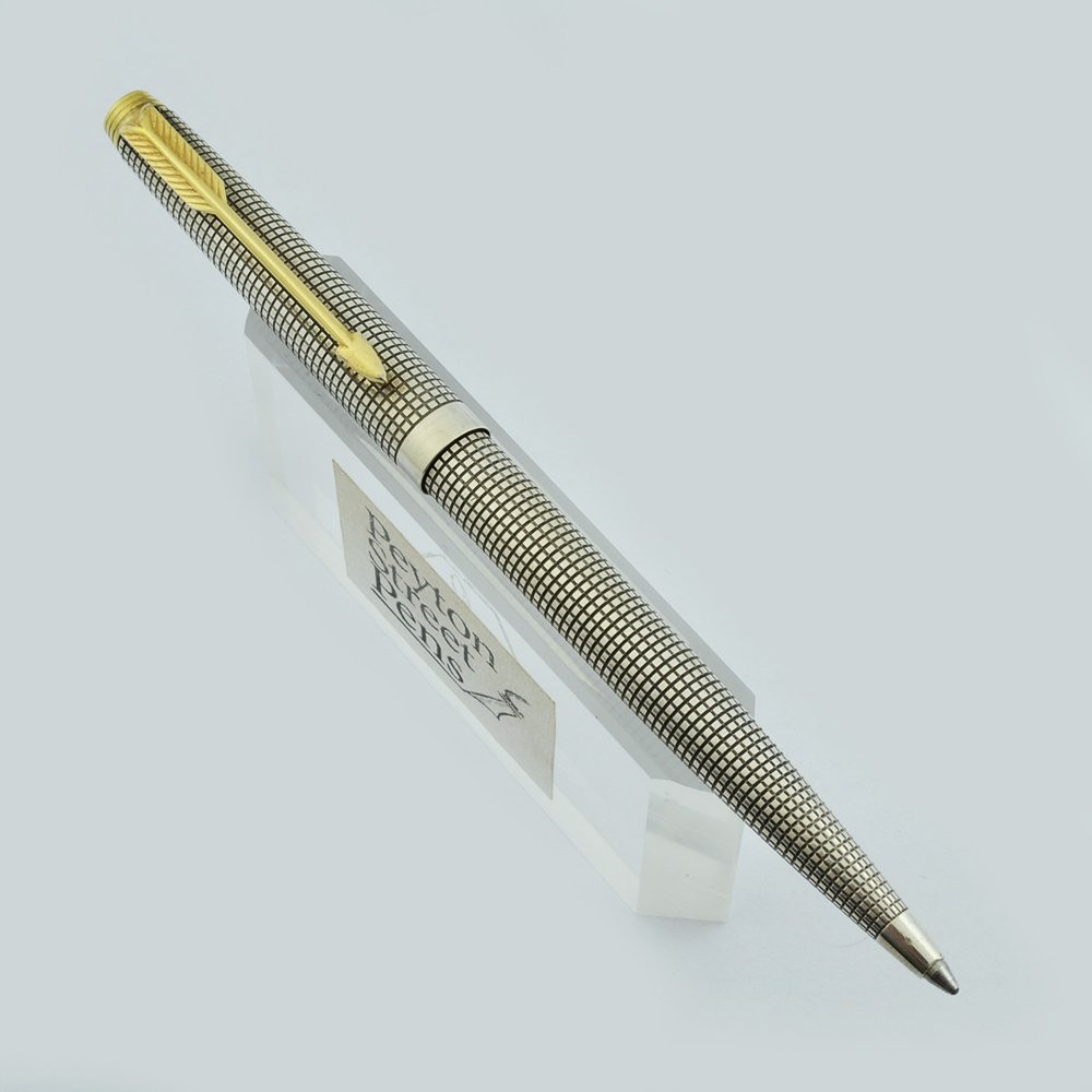 Parker 75 Sterling Ballpoint Pen USA, Sterling Cisele (Excellent