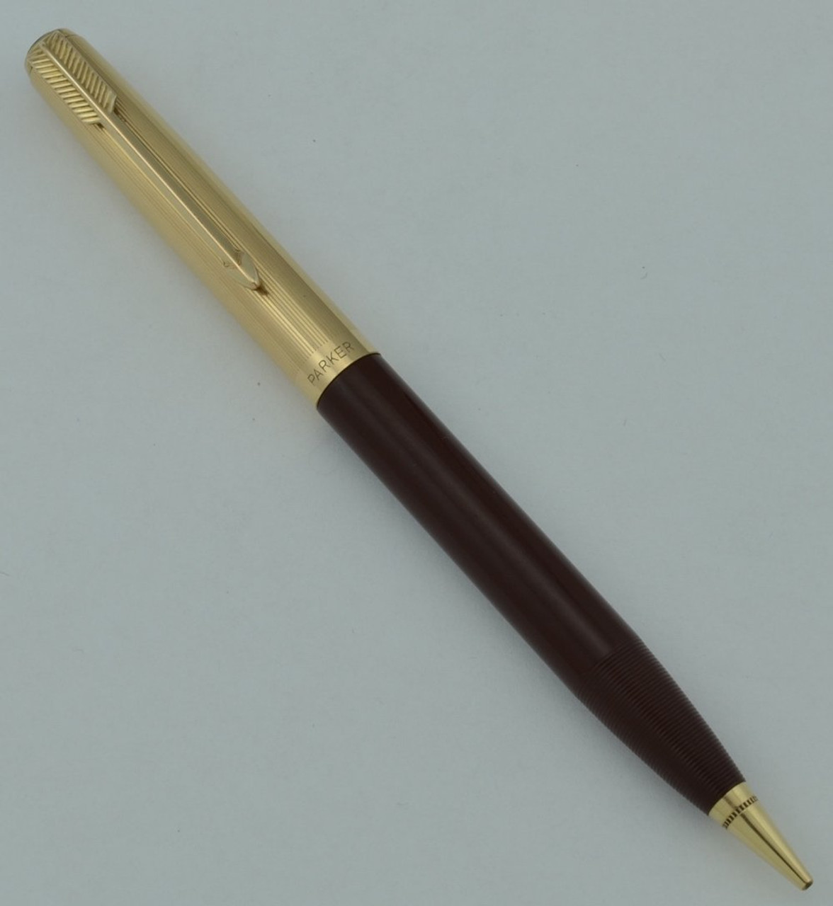 Parker 51 Mechanical Pencil - Black, Gold Filled Cap (Excellent, Works Well, Personalized)